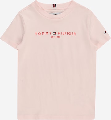 TOMMY HILFIGER Shirt 'ESSENTIAL' in Pink: front