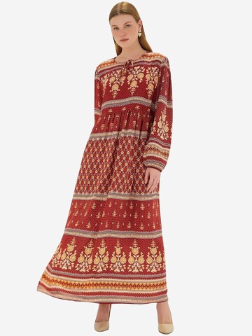 Robe 'Midi' Bigdart en mélange de couleurs : devant