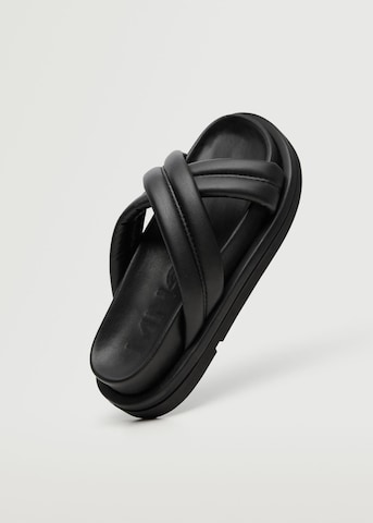 MANGO Sandals 'Robin' in Black