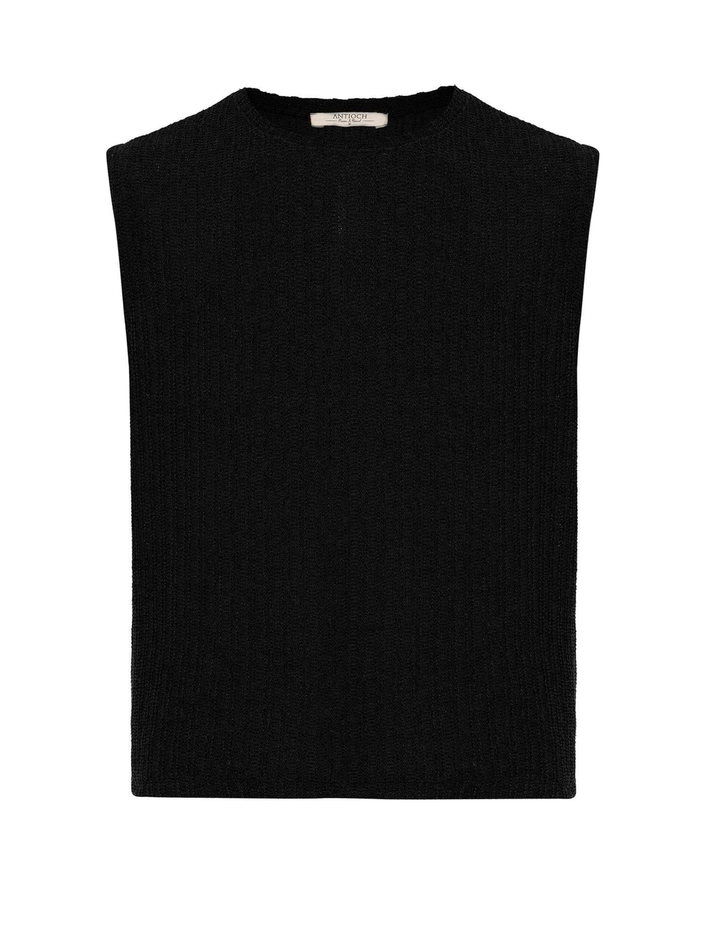 Antioch Sviiter, värv must: eest vaates