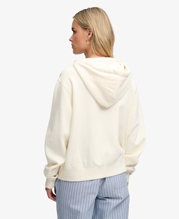 Superdry & Co Sweatjacke in Weiß