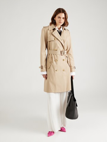 Lauren Ralph Lauren Between-Seasons Coat in Beige