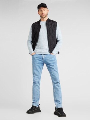 mėlyna JACK & JONES Megztinis 'Elinen'