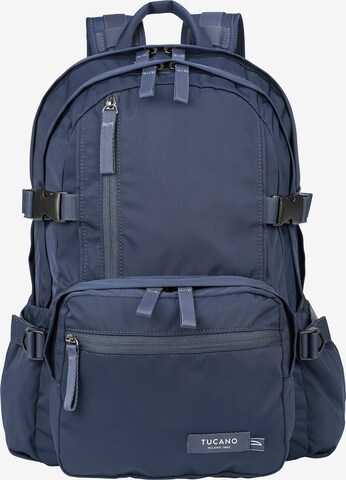 Zaino 'Zaino Unisex Tucano con Zip - 30x42,5x17,5 cm' di TUCANO in blu: frontale