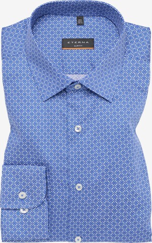 ETERNA Slim fit Zakelijk overhemd in Blauw