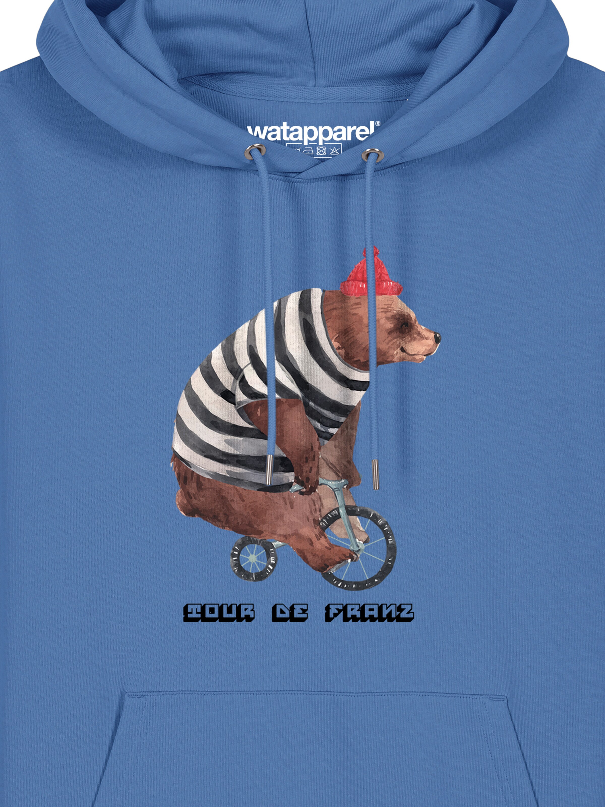 Sweat-shirt 'Tour de Franz' Watapparel en bleu