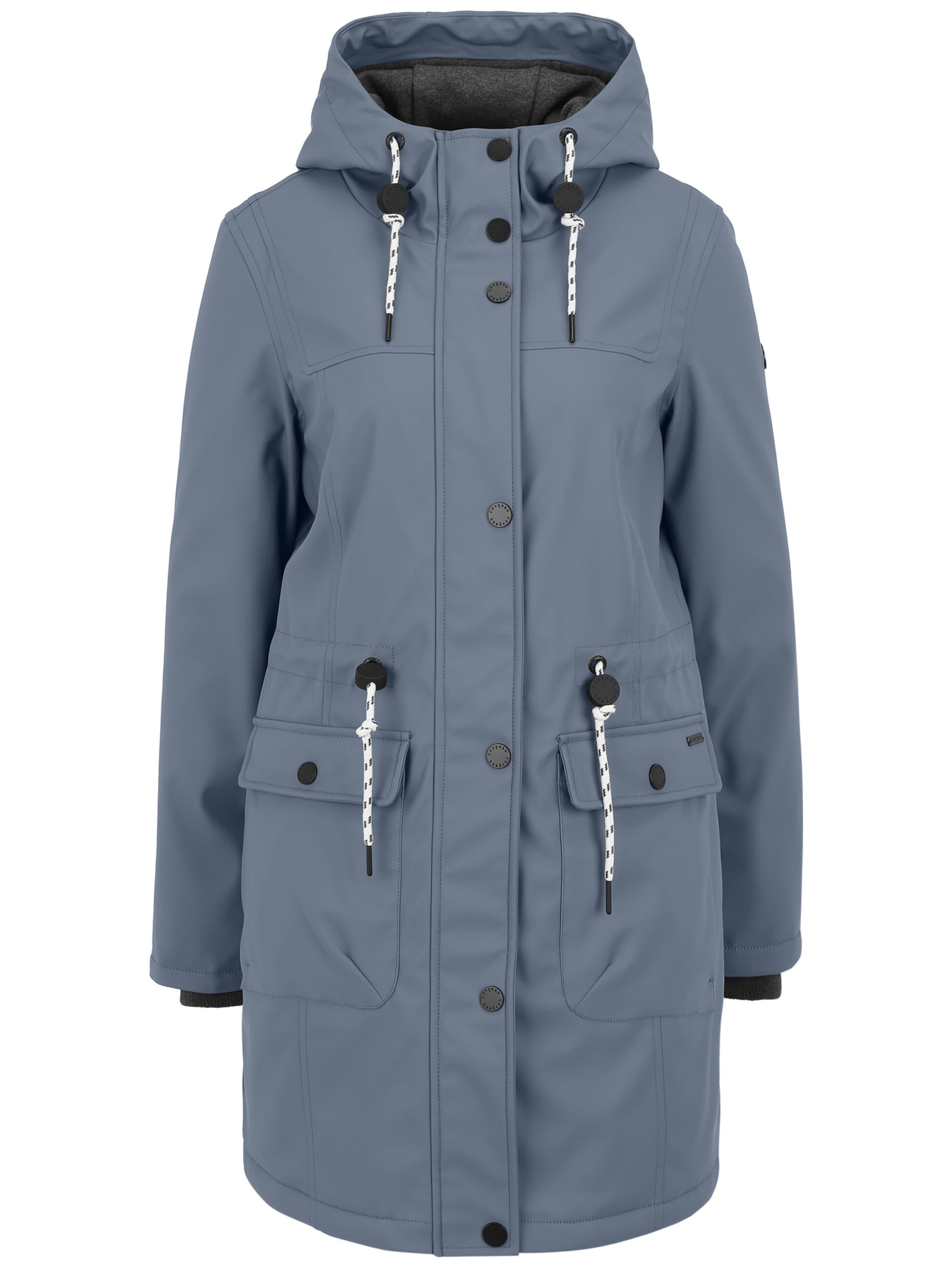 Covered Functionele jas 'Paula' in Blauw: voorkant