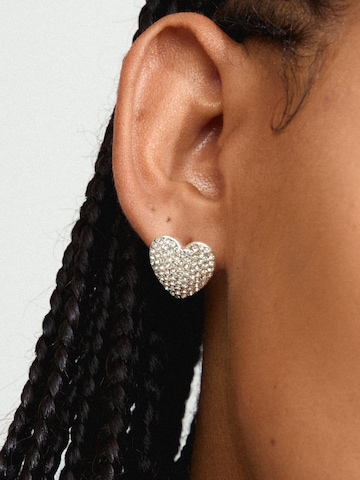Boucles d'oreilles ' Dune ' Pilgrim en argent