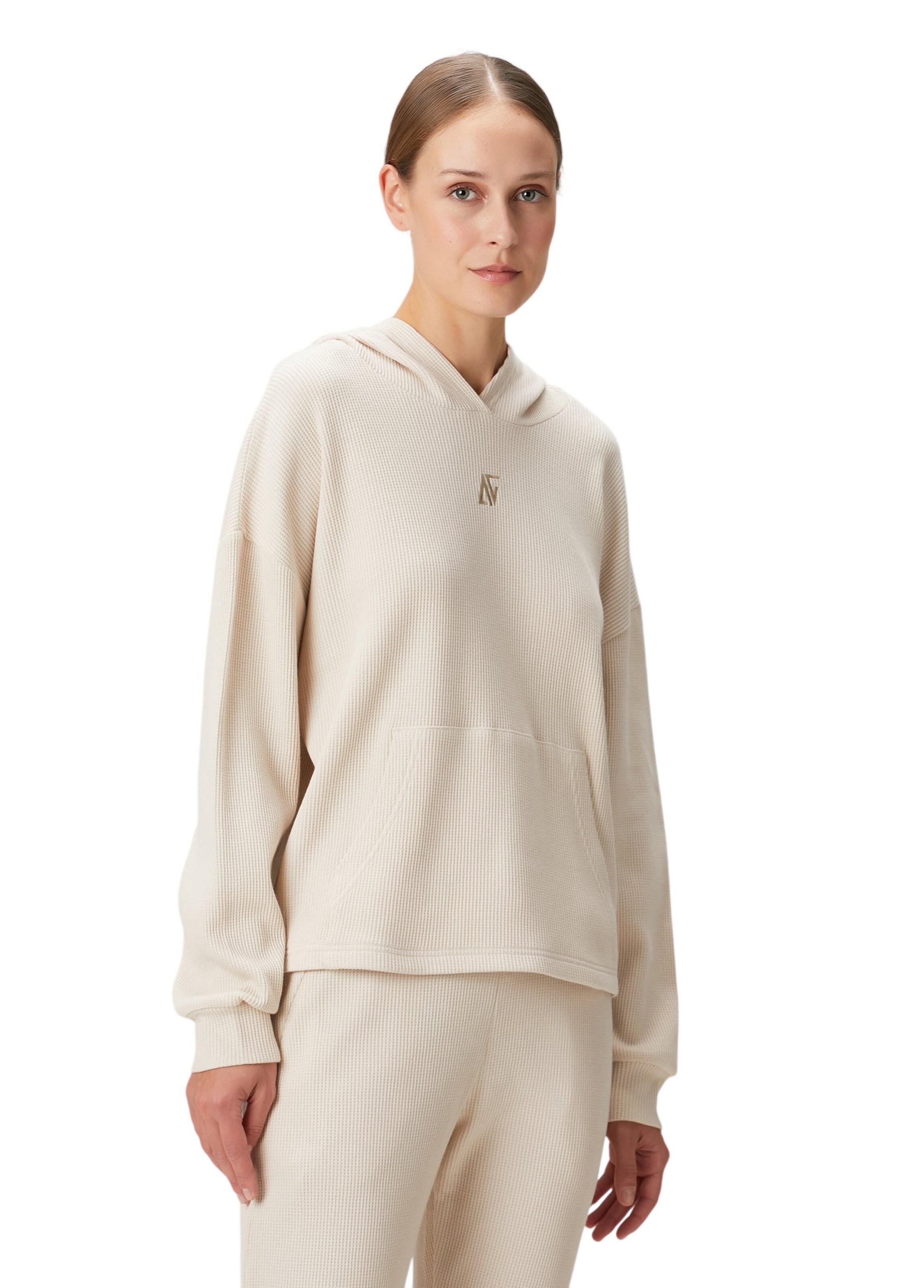 BASSIGUE Sweatshirt in Beige: Vorderseite