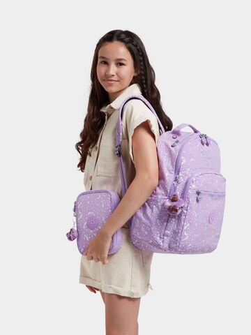 KIPLING Rucksack 'Seoul' in Lila