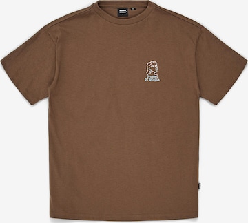 Dr. Denim Shirt 'Trooper' in Brown: front