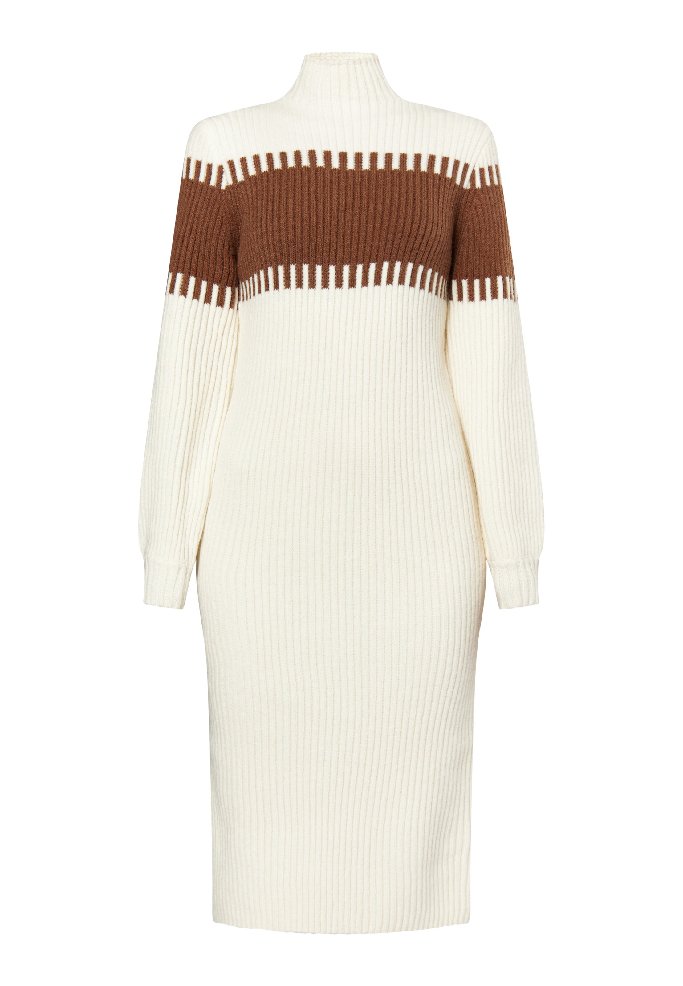 DreiMaster Klassik Úpletové šaty 'Casnagie' – bílá: přední strana