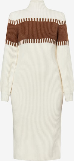 DreiMaster Klassik Knit dress 'Casnagie' in Brown / Wool white, Item view