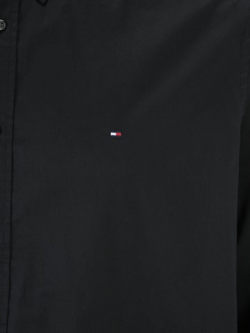 Tommy Hilfiger Big & Tall - Ajuste regular Camisa en negro