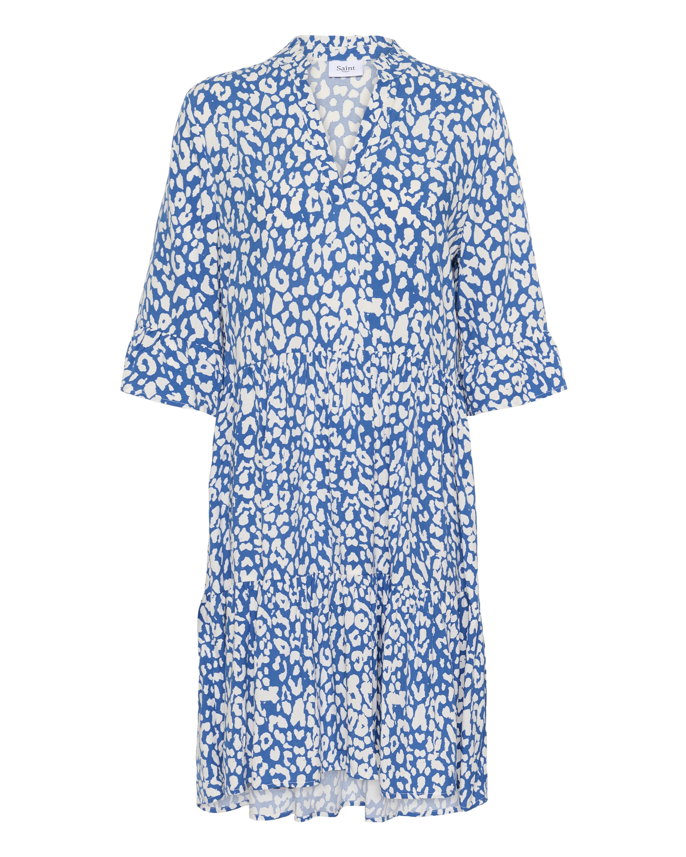 Robe 'Eda' SAINT TROPEZ en bleu : devant