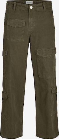 JACK & JONES Брюки-карго в Зеленый: спереди