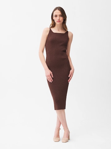 adl Dress in Brown