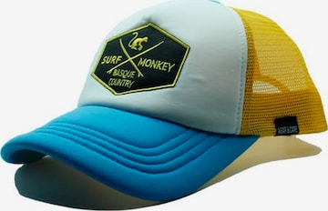 Casquette de sport Surf Monkey en jaune : devant