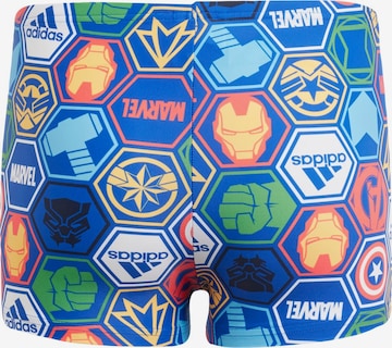 ADIDAS SPORTSWEAR Athletic Swimwear 'adidas x Marvel’s Avengers' in Blue