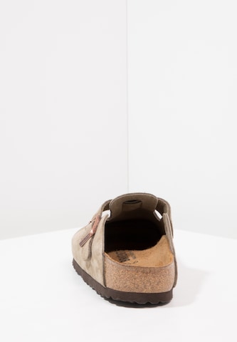 BIRKENSTOCK Pantolette 'Boston' in Grau
