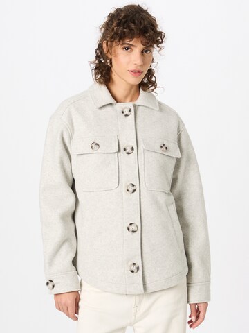 QS Between-Season Jacket in Beige: front