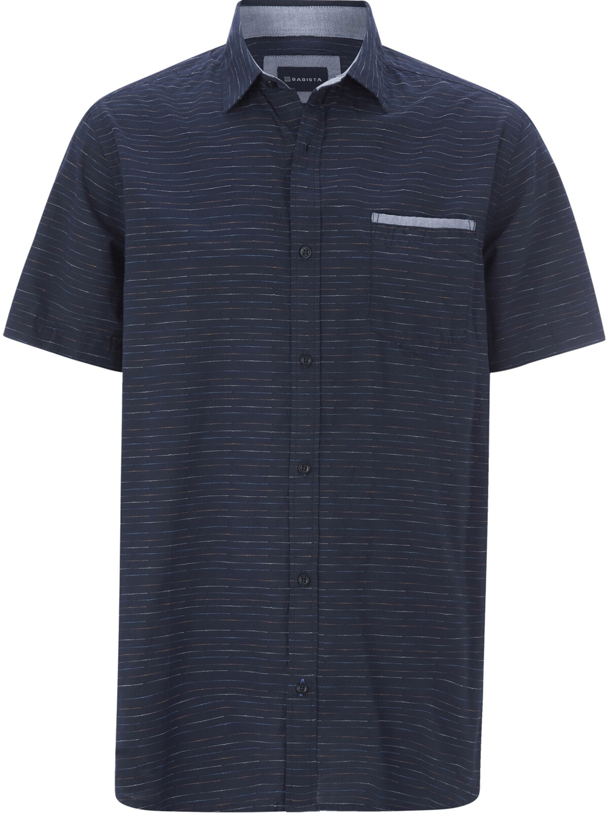 BABISTA Regular Fit Hemd 'Sorianez' in Blau: Vorderseite