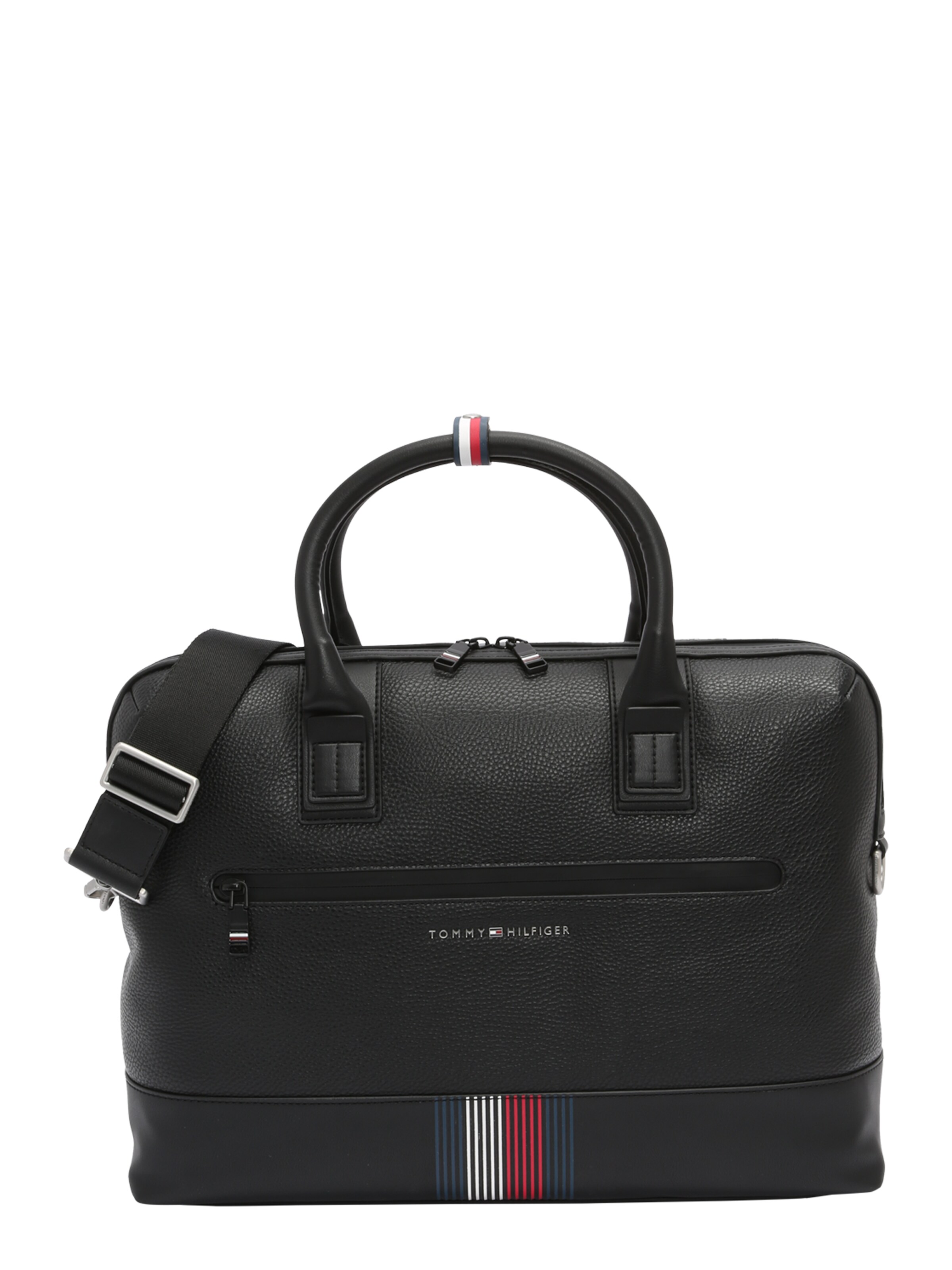 Tommy hilfiger business leather computer bag hotsell
