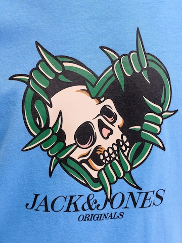 Jack & Jones Junior Paita 'JORCATSKILLS SKULL' värissä sininen