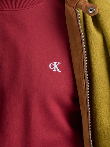 Calvin Klein Jeans Sweatshirt in Red