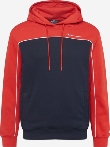 Sweat-shirt Champion Authentic Athletic Apparel en rouge : devant