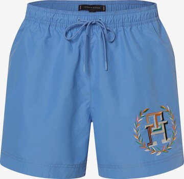 Tommy Hilfiger Underwear Board Shorts in Blue: front