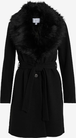 Vila Petite Winter Coat 'Metil' in Black: front