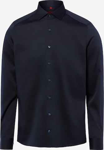 Finshley & Harding Hemd in Blau: Vorderseite