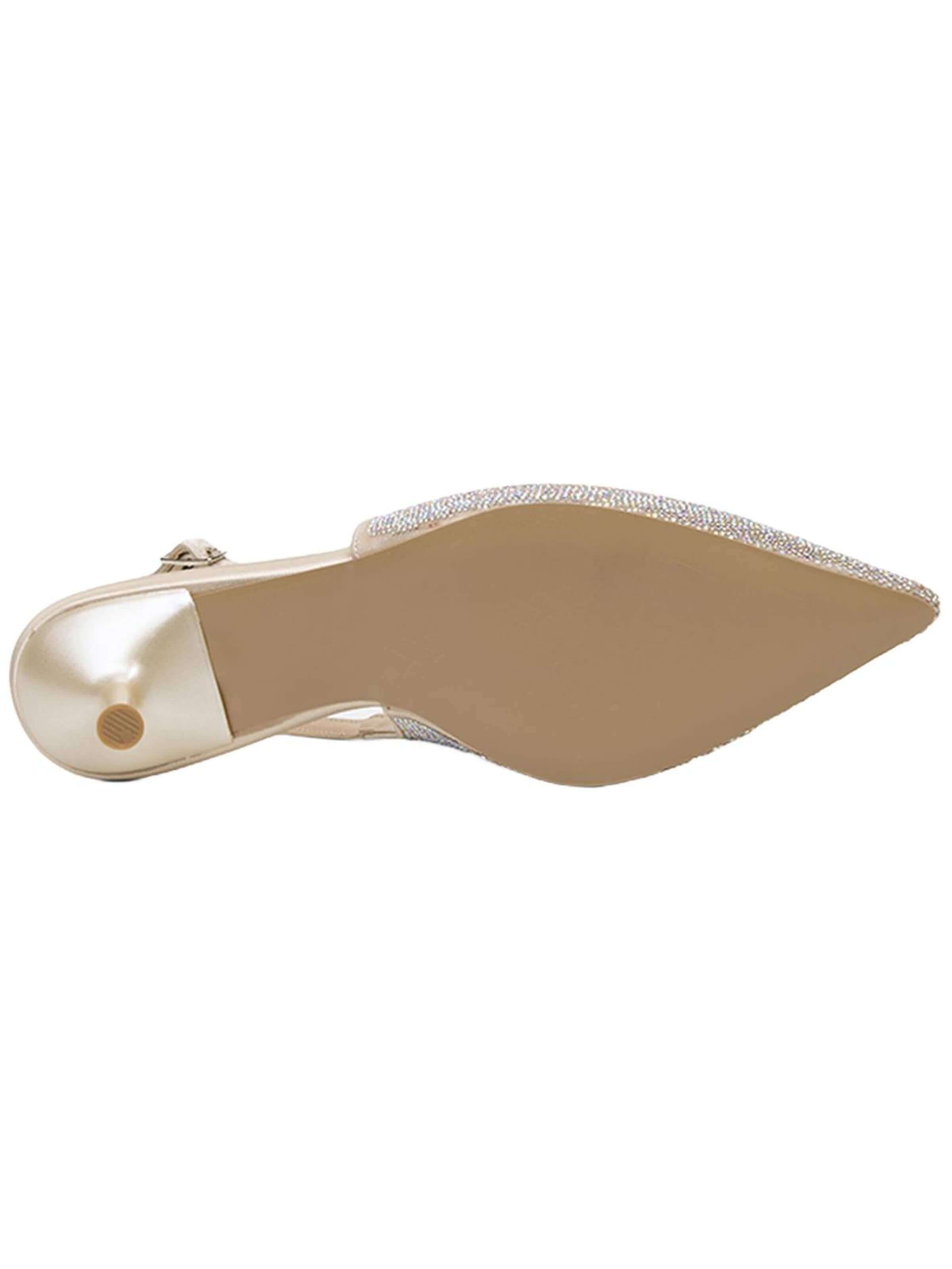 Desa Slingpumps 'Stilett' in Beige