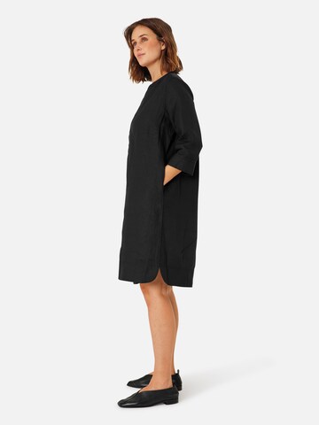 Robe-chemise 'Nokolo' Masai en noir
