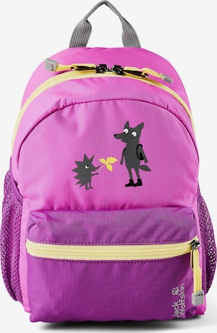 JACK WOLFSKIN Backpack 'Little Scout' in Pink: front