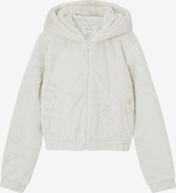 Pull&Bear Tussenjas in Beige: voorkant