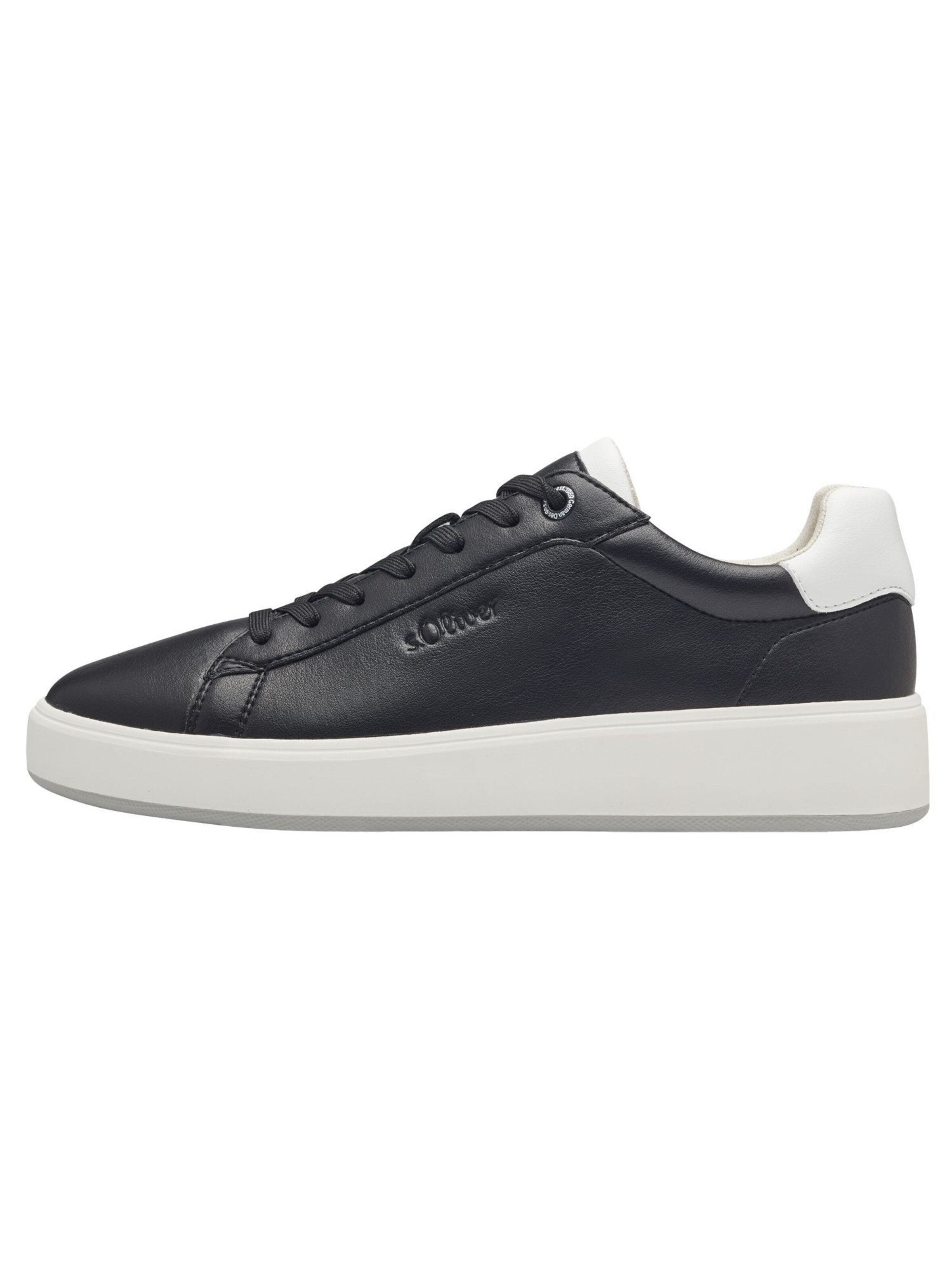 s.Oliver Platform trainers in Black