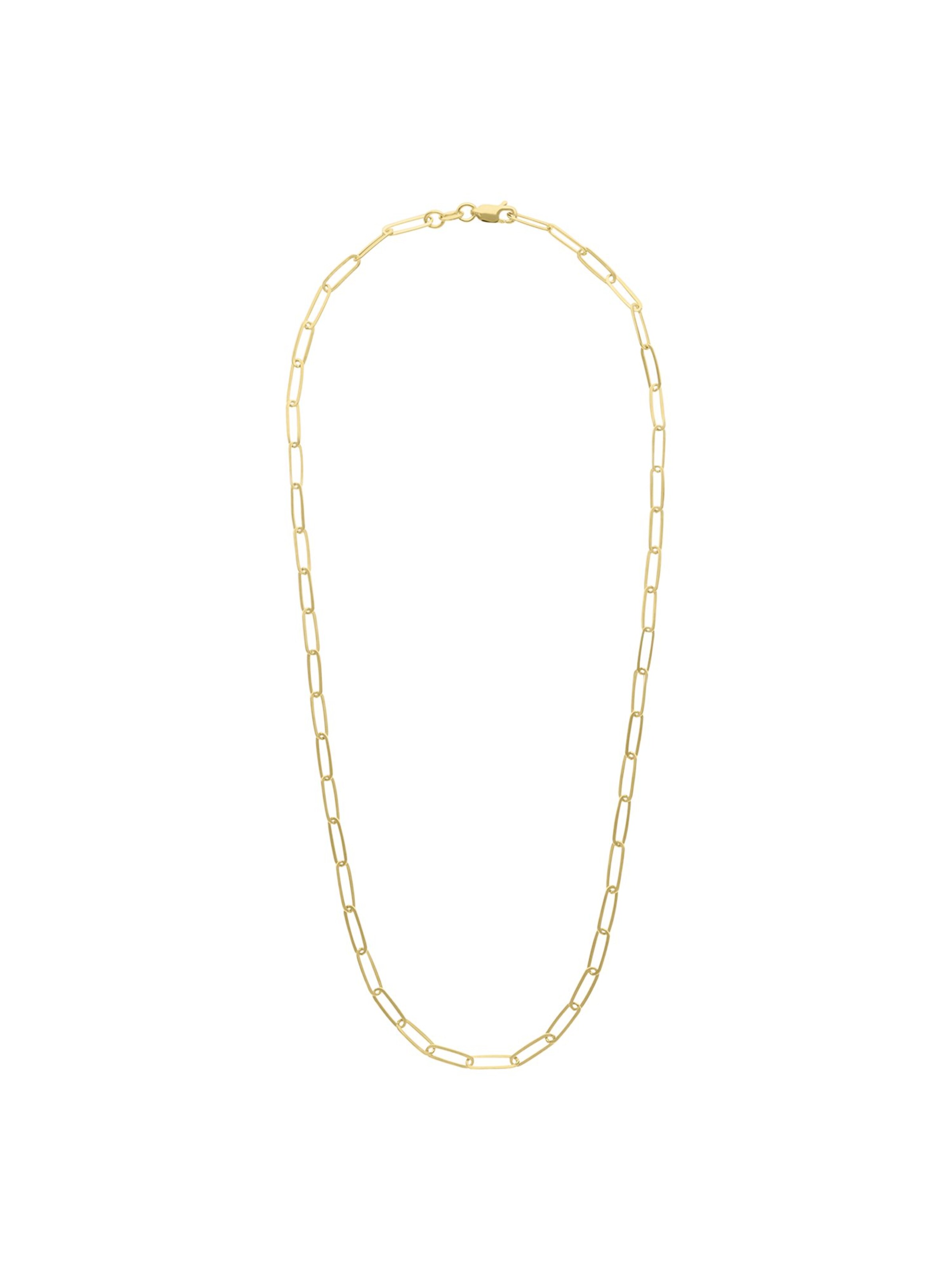 Lucardi Kette in Gold: Vorderseite