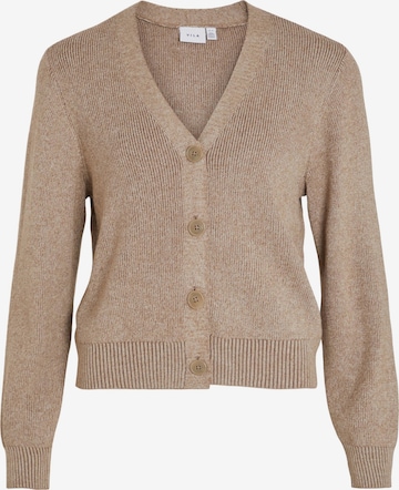 VILA Knit cardigan 'Ril' in Brown: front