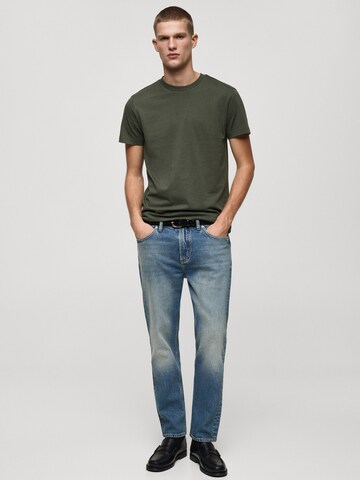 MANGO MAN Shirt 'CHERLO' in Groen