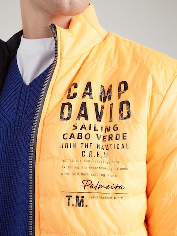 CAMP DAVID - Casaco meia-estação em azul