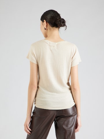 T-shirt 'Evelina' BOSS Orange en beige : derrière