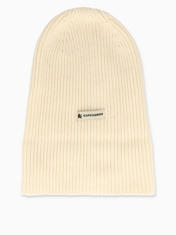 Esperando Beanie 'Sund Nuss' in White