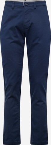 Lee Slimfit Chino kalhoty – modrá: přední strana