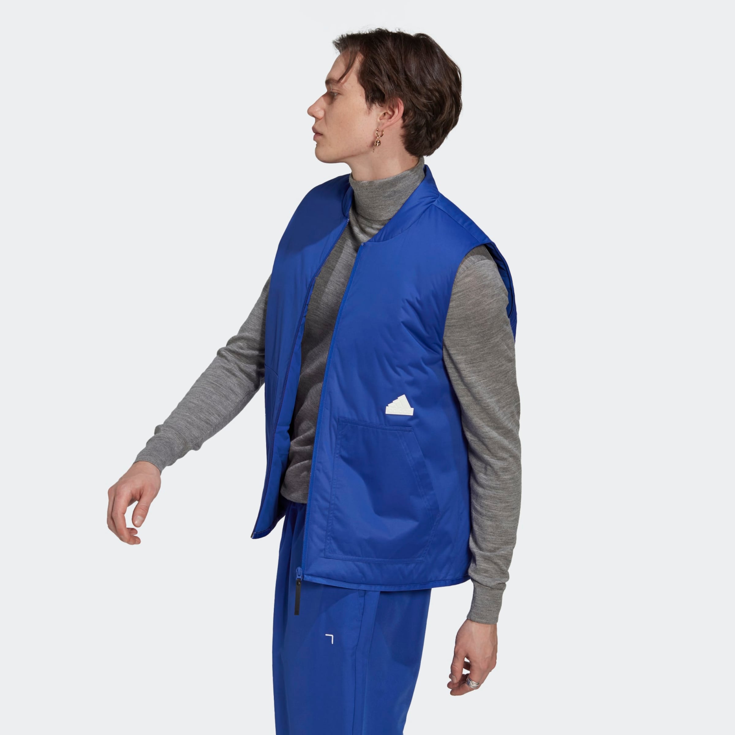 Gilet de sport ADIDAS SPORTSWEAR en Bleu ABOUT YOU