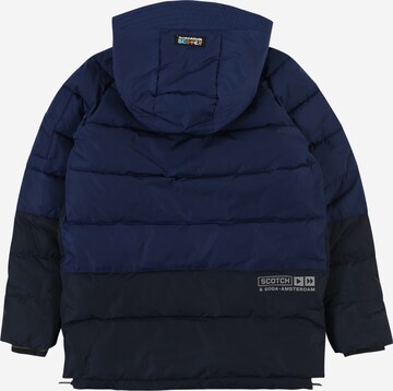 SCOTCH & SODA Weatherproof jacket in Blue