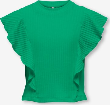 KIDS ONLY Shirt 'NELLA' in Groen: voorkant