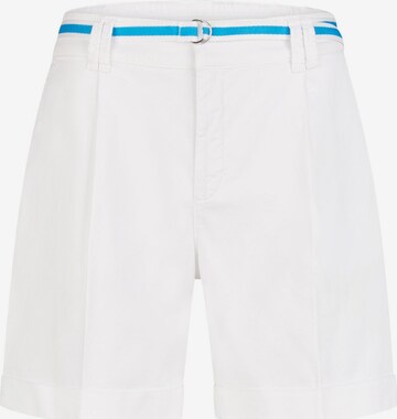 MARC AUREL Loose fit Pants in White: front