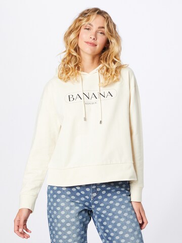 Banana Republic Sweatshirt in Beige: front